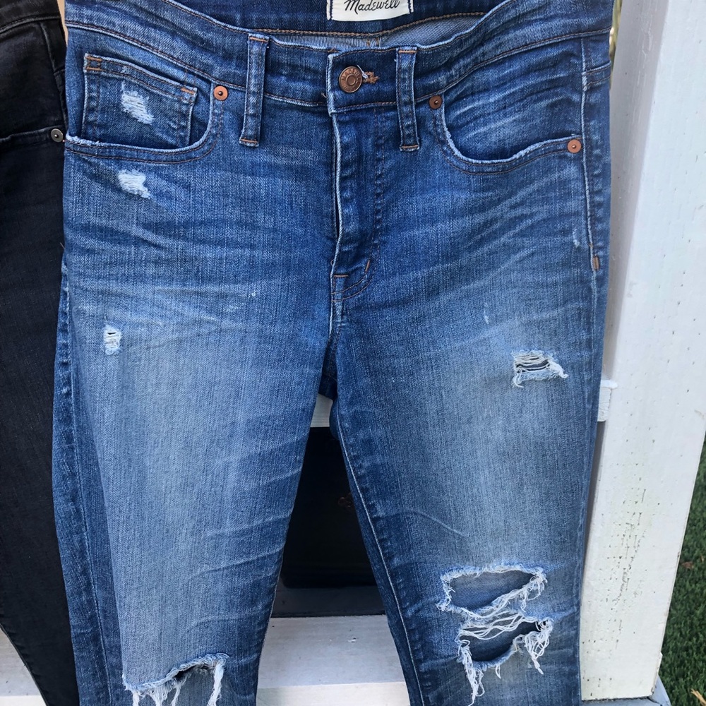 Madewell 9” high rise skinny jeans - Picture 8 of 10